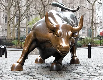 the charging bull